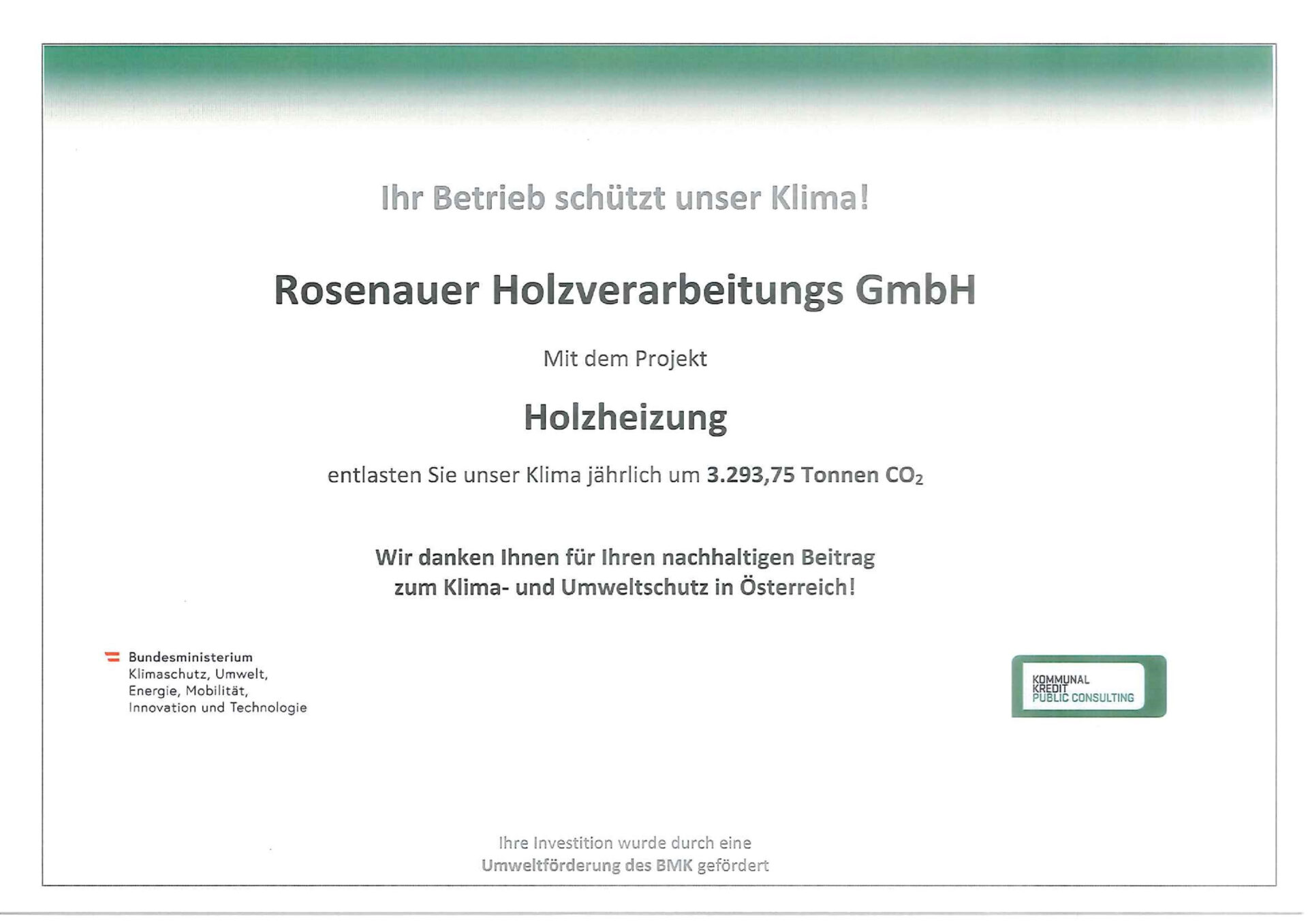 RoHol investiert in eine nachhaltige Zukunft: Neue Energiezentrale setzt Maßstäbe in Umweltschutz und Effizienz